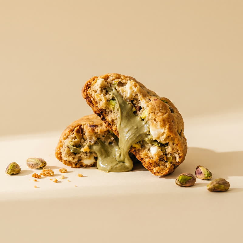 Pistacho 150gr abierta con crema de pistacho